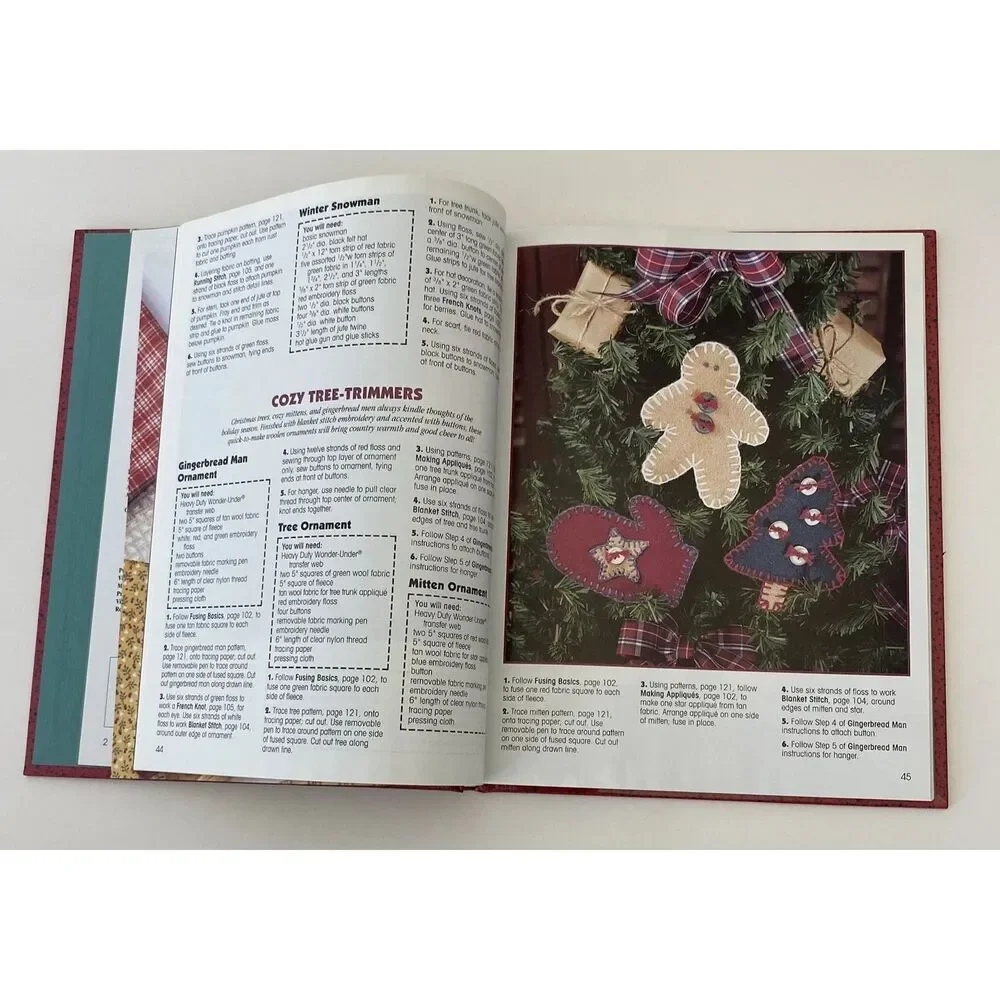 The Wonder-Under Book of Christmas Creations (Hardcover)